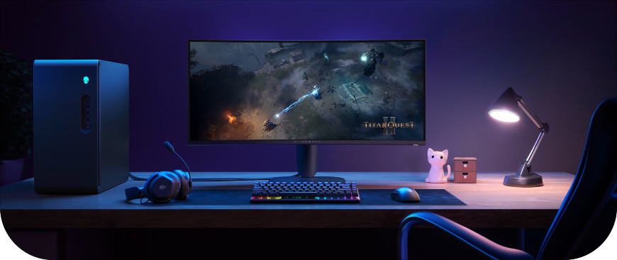 Herní monitor Dell Alienware AW3425DWM černý Dell Alienware AW3425DWM, černá