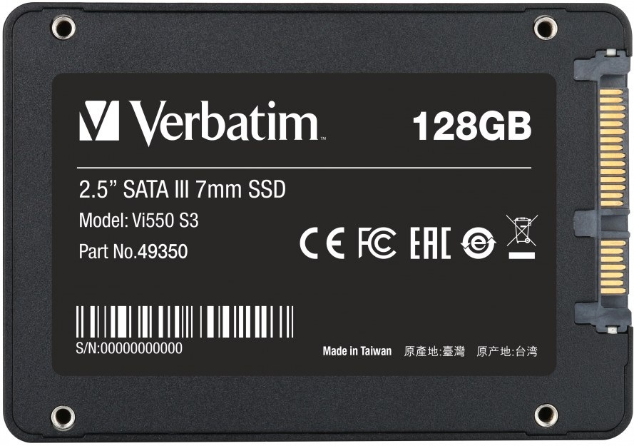 SSD Verbatim Vi550 S3 128GB SATA