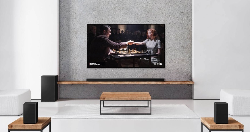Soundbar LG SP11RA černý