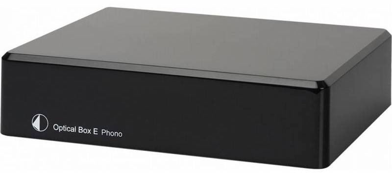 Gramofonový předzesilovač Pro-Ject OPTICAL BOX E PHONO černý