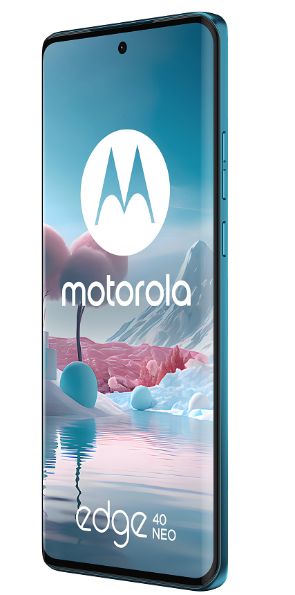 Mobilní telefon Motorola Edge 40 Neo 12 GB / 256 GB - Soothing Sea (Vegan Leather)