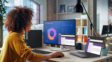 Monitor Dell UltraSharp U2724DE stříbrný Monitor Dell UltraSharp U2724DE stříbrný