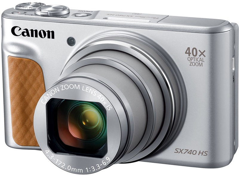 Canon PowerShot SX740 HS, stříbrná