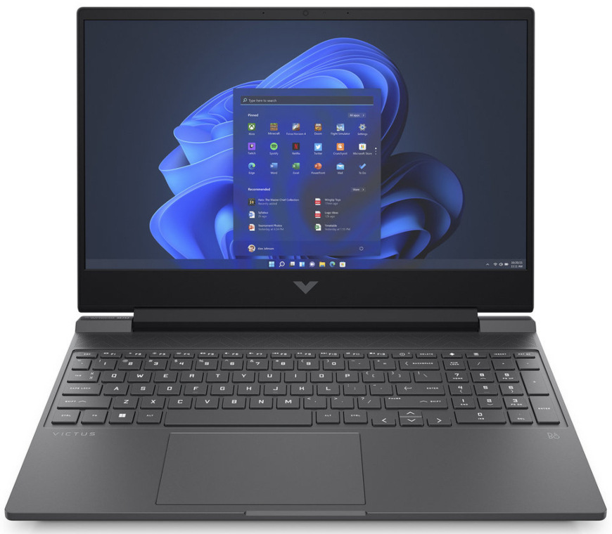 HP Victus 15-fa2710nc, šedá