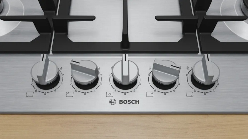 Varná deska Bosch PCQ7A5I95 ovladaci knoflíky