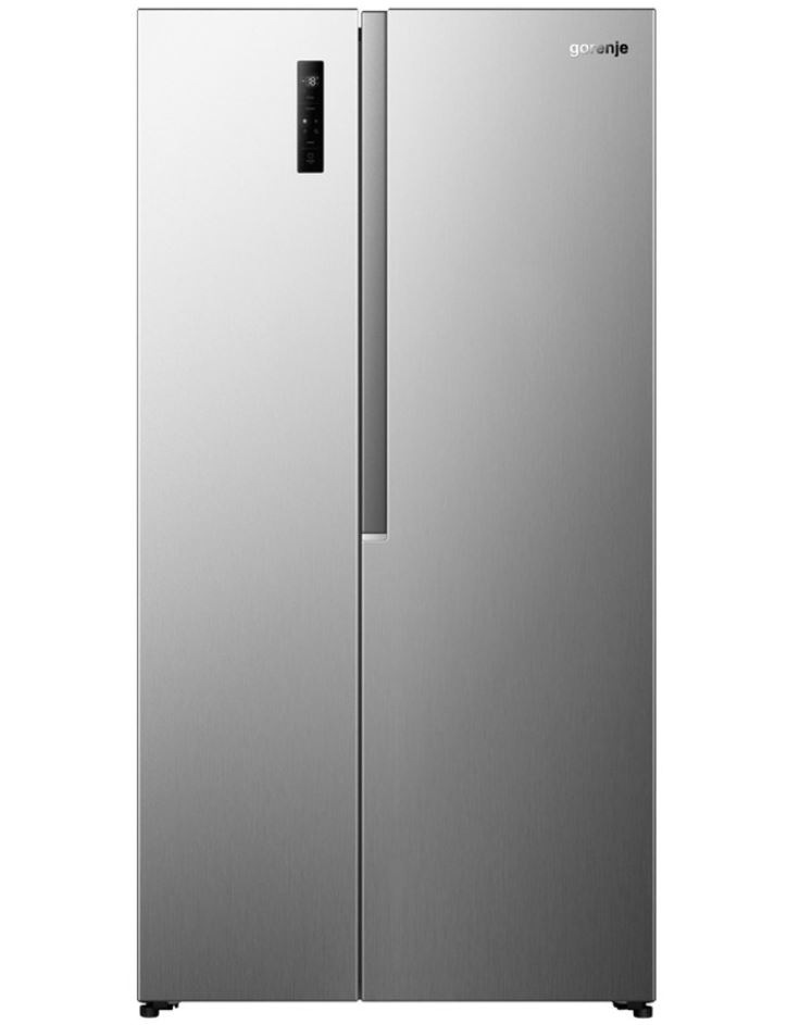Americká lednice Gorenje G400 NRS917D41X nerez Americká chladnička Gorenje NRS917D41X přední pohled