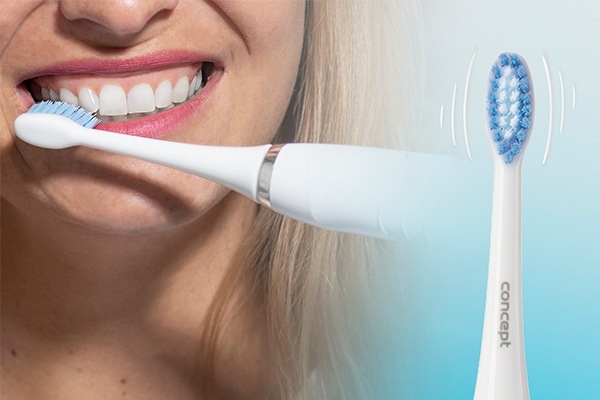 Zubní kartáček Concept Perfect Smile ZK4010 bílý Concept Perfect Smile ZK4010, bílá