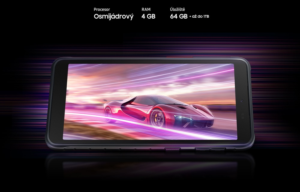 Mobilní telefon Samsung Galaxy Xcover 5 - ZÁNOVNÍ - 12 měsíců záruka černý