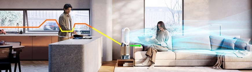 Čistička vzduchu Dyson Purifier Humidify+Cool PH2 De-Nox PH05