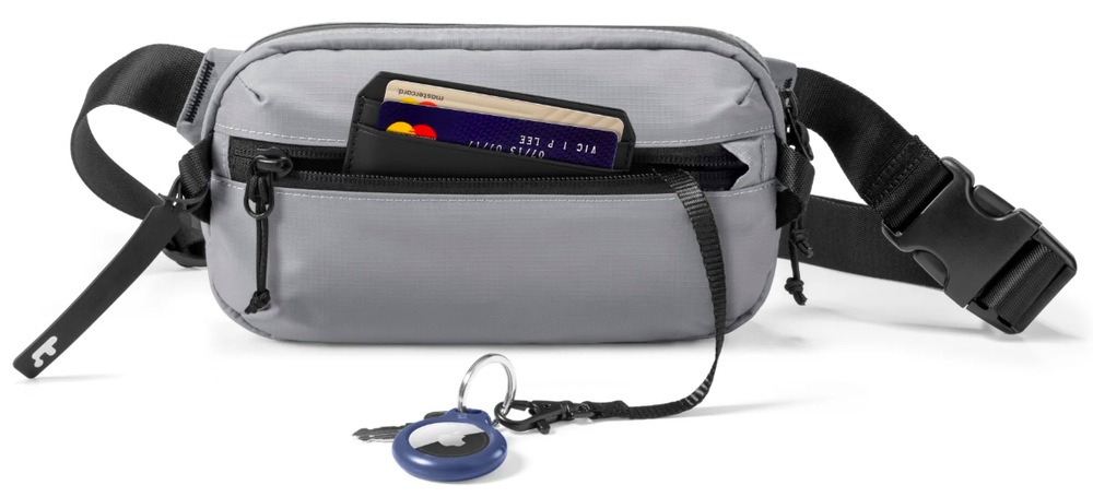 Taška přes rameno tomtoc Aviator - T33 Chest Bag S - šedá