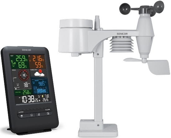 Meteorologická stanice Sencor SWS 9300 černá Sencor SWS 9300, černá