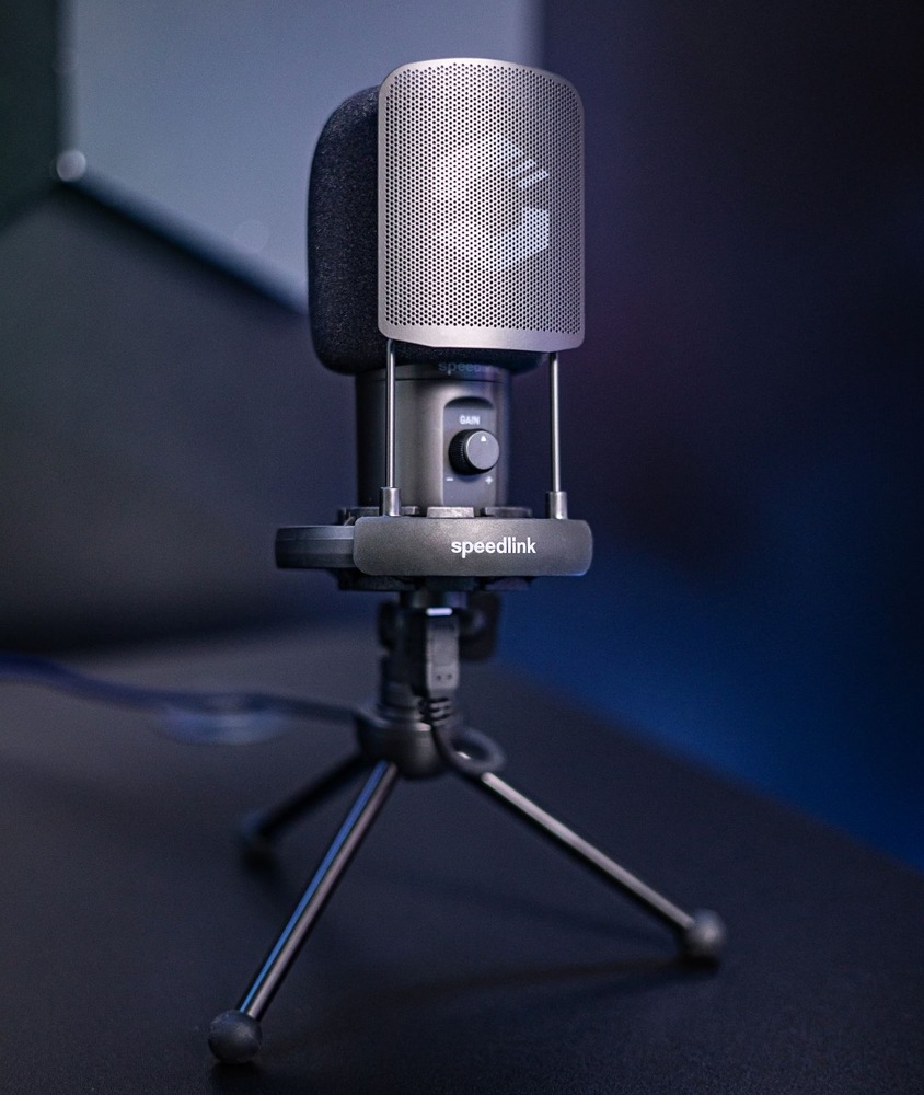 Mikrofon Speed Link AUDIS PRO Streaming černý