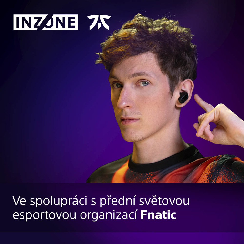 Sluchátka Sony Inzone Buds černá Sony Inzone Buds, černá