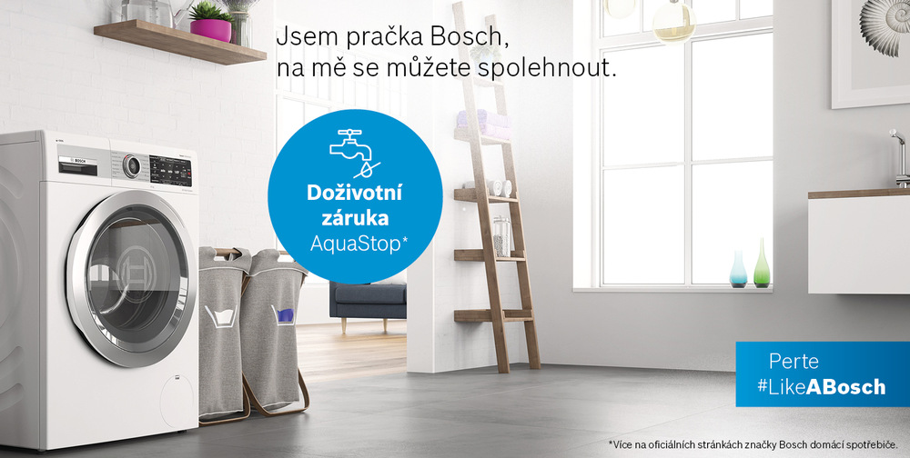 Pračka Bosch Serie 6 WGG244F9BY AquaStop bílá
