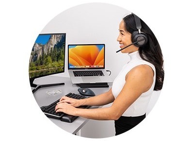 Trackball KENSINGTON Pro Fit Ergo TB550 EQ černá/stříbrná Trackball KENSINGTON Pro Fit Ergo TB550 EQ černá/stříbrná
