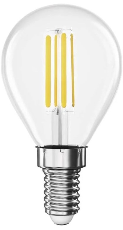 Žárovka LED EMOS Filament mini globe, 5,9W, 806lm, E14, neutrální bílá