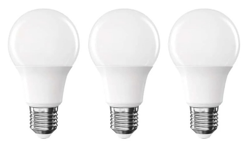 Žárovka LED EMOS Classic, E27, 7W, teplá bílá (3 ks)