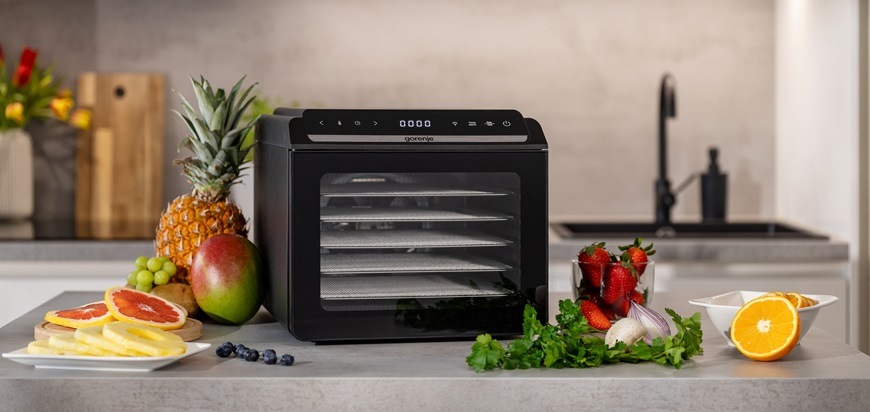 Sušička ovoce Gorenje FDK600DB černá Sušička ovoce Gorenje FDK600DB, černá, v domácnosti