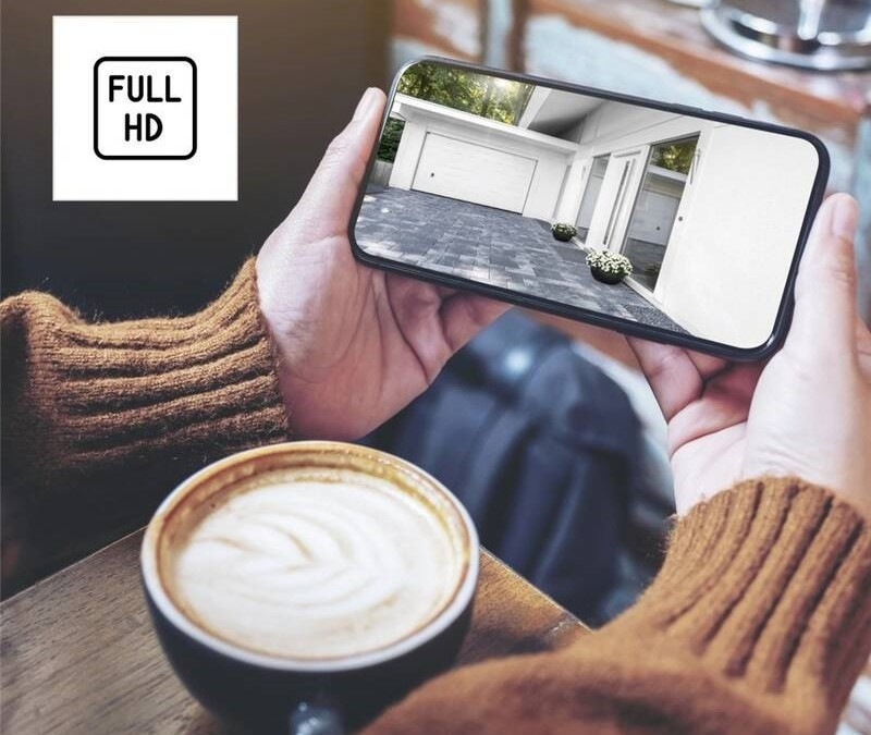 IP kamera Hama Smart Wi-Fi, Full HD bílá
