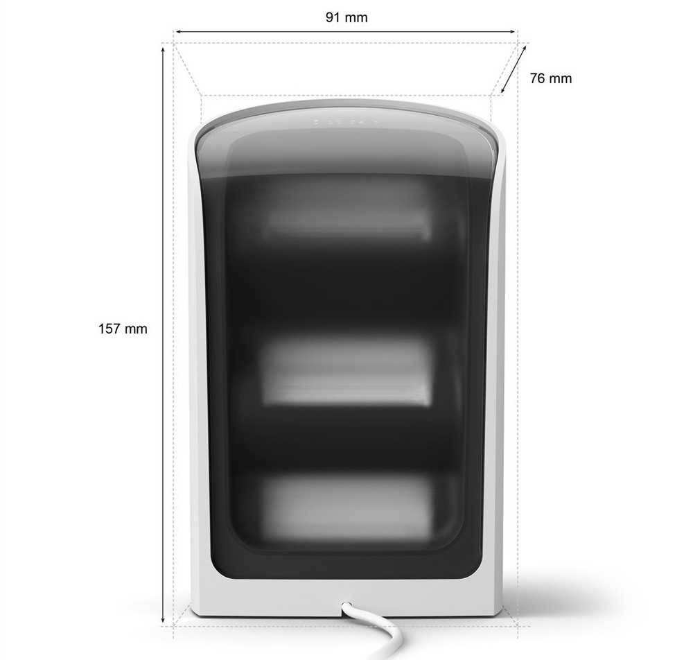 Stolní svítidlo Philips Hue Wall washer, 20W, EU/UK, White and Color Gradient bílá Lampička Philips Hue Wall washer s konkrétními rozměry
