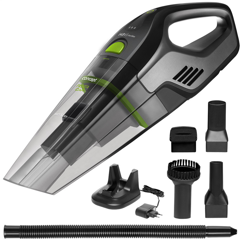 Akumulátorový vysavač Concept VP4352 Wet & Dry Riser car černý