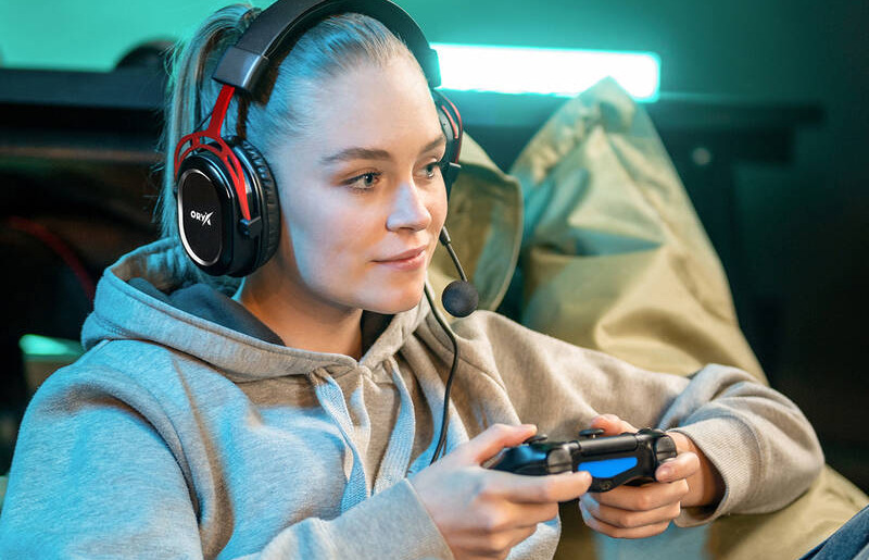 Headset Niceboy ORYX X700 Legend černý