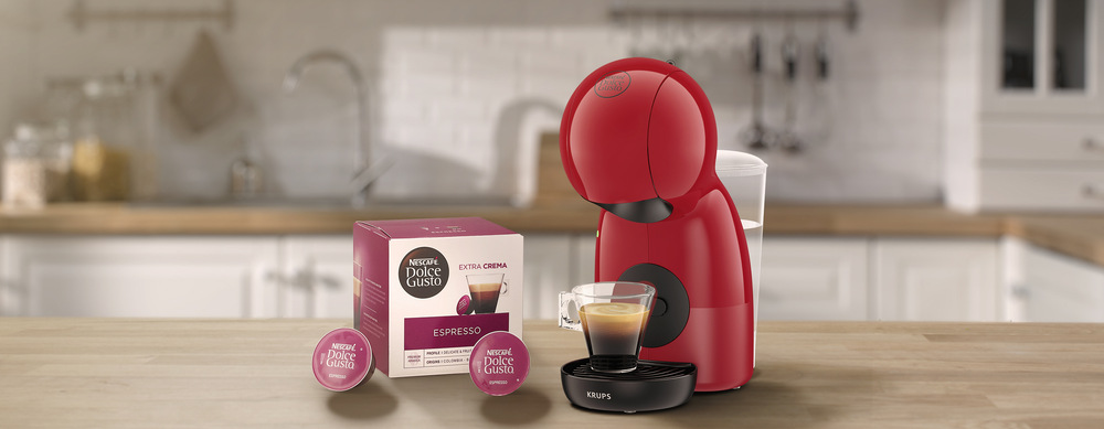Espresso Krups NESCAFÉ Dolce Gusto Piccolo XS KP1A0531 červené Espresso Krups NESCAFÉ Dolce Gusto Piccolo XS KP1A0531 červené