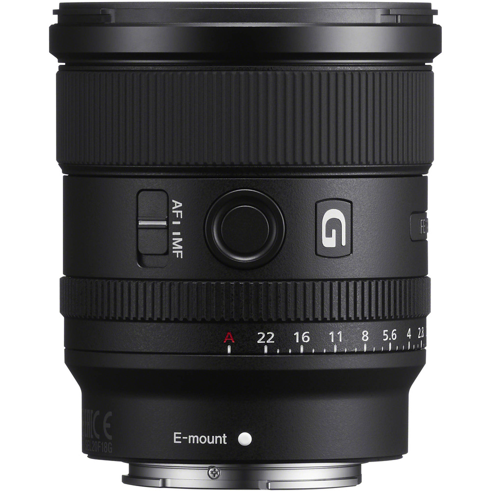 Objektiv Sony FE 20 mm F/1.8 G černý