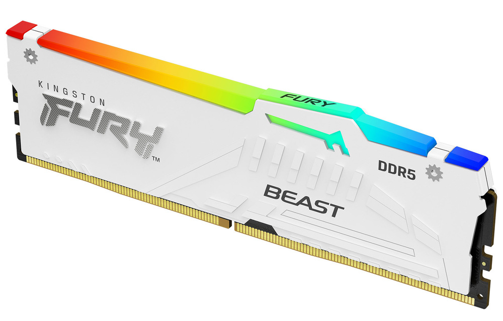 DIMM Kingston FURY Beast White RGB EXPO 32 GB (1× 32 GB (KF560C30BWEA-32)