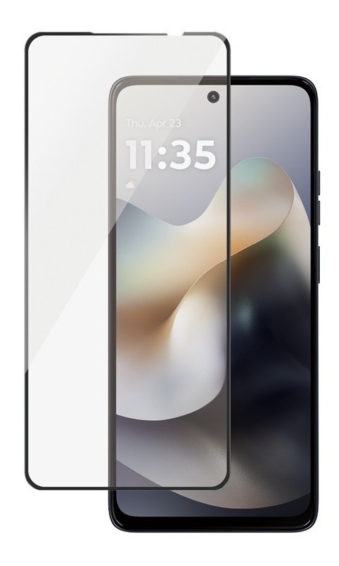 Tvrzené sklo PanzerGlass na mobil Motorola Moto G67 Power 5G, G57 5G a G57 Power 5G, snadná aplikace