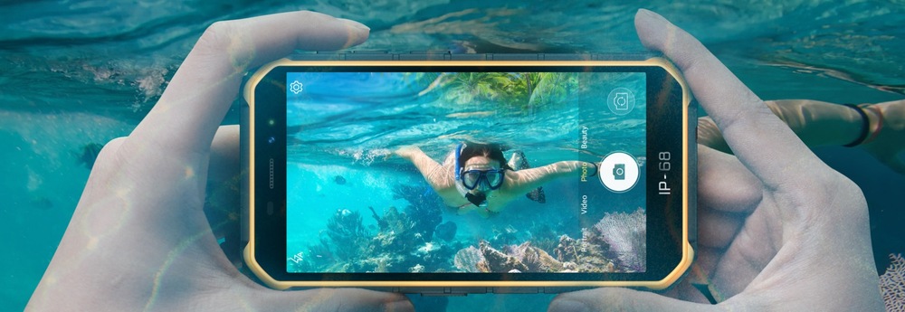 Mobilní telefon UleFone Armor X7 PRO černý/oranžový UleFone Armor X7 Pro