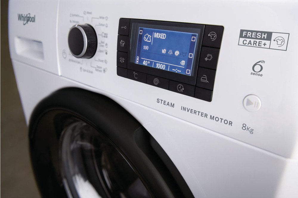 Pračka Whirlpool FreshCare+ FWSD 81283 BV EE N bílá