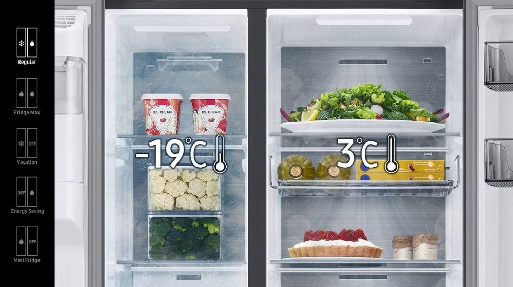 Americká lednice Samsung RS68A8841B1/EF černá/nerez Americká lednice Samsung RS68A8841B1/EF černá/nerez
