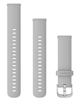 Řemínek Garmin Quick Release (18 mm), silikonový šedý Garmin 18 šedá