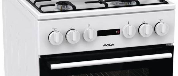 Kombinovaný sporák Mora K 5255 BW bílý