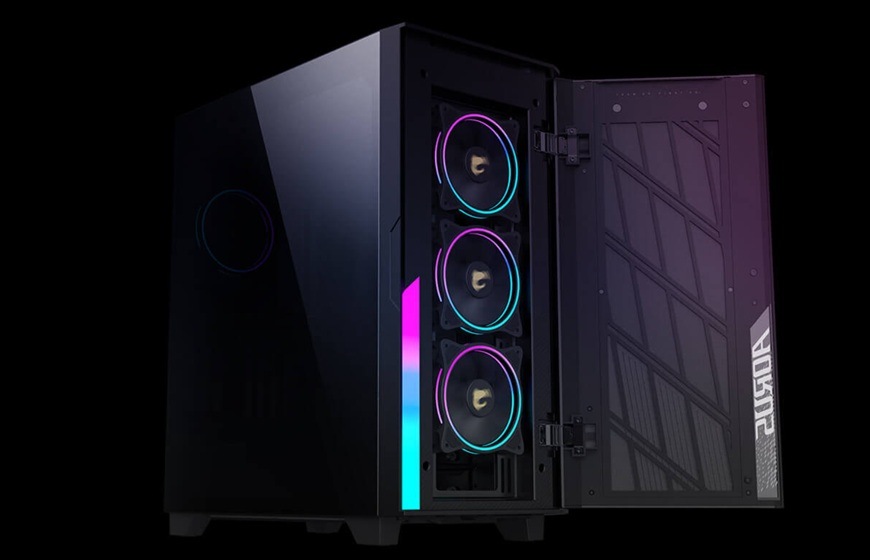 Case GIGABYTE AORUS C500 GLASS černá