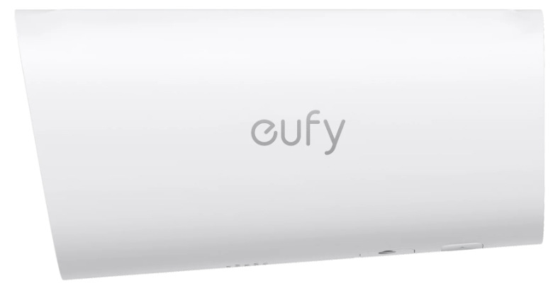 Detail IP kamery Eufy z boční strany