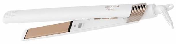 Žehlička na vlasy Concept VZ2110 Glam Style v bílé a rosegold barvě s keramickými plovoucími deskami