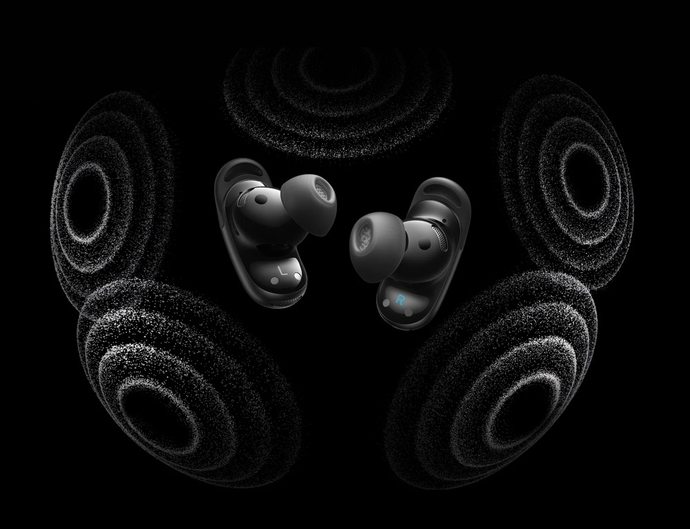Sluchátka Anker soundcore Liberty 5 Pro černá Ilustrace prostorového zvuku Dolby Audio ve sluchátkách Anker soundcore Liberty 5 Pro