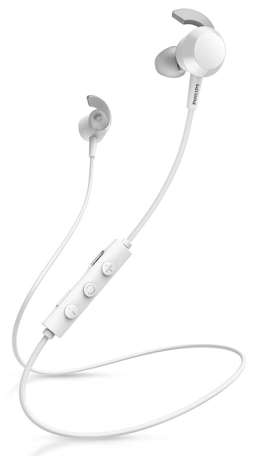 Sluchátka Philips TAE4205WT bílá
