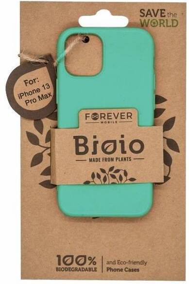 Kryt na mobil Forever Bioio na Apple iPhone 13 Pro Max - mint