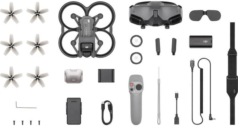 Dron DJI Avata Pro-View Combo černý/šedý