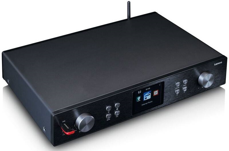 Internetový radiopřijímač s DAB+ Lenco DIR-250 černý Internetový radiopřijímač s DAB+ Lenco DIR-250 černý