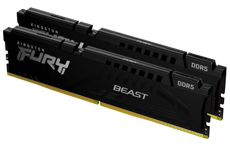 DIMM Kingston FURY Beast Black EXPO 64 GB (2× 32 GB) (KF560C30BBEK2-64)