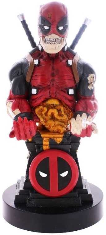 Držák EXG Cable Guy - Deadpool Zombie - červený