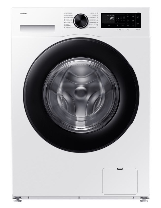 Předem plněná pračka Samsung WW10FG5U34AELE, bílá barva