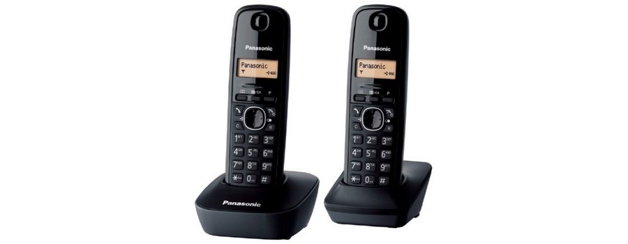  PANASONIC KX-TG1612FXH (šedý) TwinPack