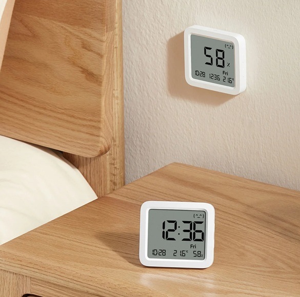 Teploměr Xiaomi Mi Temperature and Humidity Monitor 3 bílá