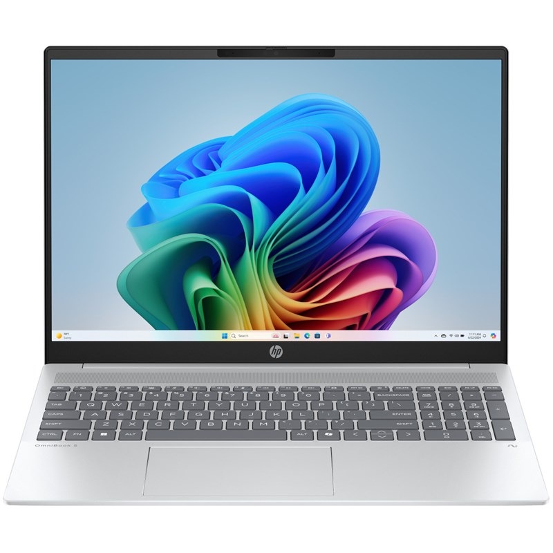 Notebook HP OmniBook 5 NG AI 16-ag1003nc + Game Pass předplatné na 3 měsíce stříbrný
