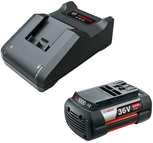 Set baterie a nabíječky Bosch 36V (GBA 36V 6.0Ah + AL 36V-20)